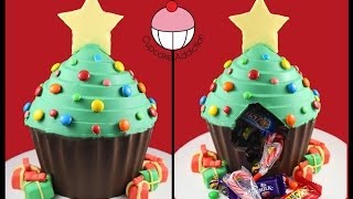 Chocolate Christmas Tree PINATA No Bake Xmas Dessert Recipe By Cupcake Addiction [upl. by Ful]