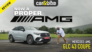 2024 MercedesAMG GLC 43 4MATIC Coupe Review More Power Better Performance Improved Features [upl. by Carlynne367]