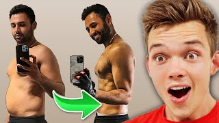 Youtuber 100 Day Body Transformation [upl. by Ennairol]