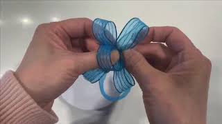 How to Make Easy Corsage Ribbon [upl. by Esiocnarf]