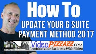 How To Update Your G Suite Payment Method 2017 [upl. by Nosemaj]