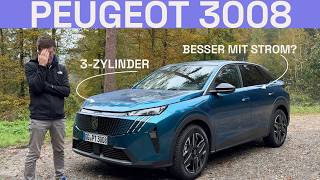 2024 Peugeot 3008 Hybrid Ist der Benziner die Kaufempfehlung für den 3008 Elektro  Autophorie [upl. by Leaj]