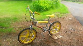 Mongoose Stranger Things Mad Max Bmx Upgrades Stage One Pedals And Stem [upl. by Adivad727]