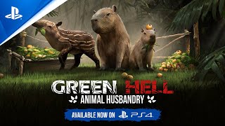 Green Hell  Animal Husbandry Release Trailer  PS5 amp PS4 Games [upl. by Naihtniroc135]