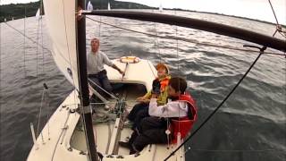 Sailcom Dyas auf Greifensee an SCF Risotto CUP am 230613 [upl. by Nirroc]