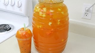 Agua Fresca de Papaya y Piña Para Negocio [upl. by Aihtnamas292]