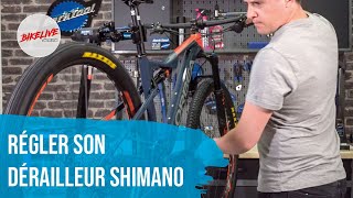 Tuto VTT  Régler son dérailleur arrière Shimano 11 ou 12 vitesses [upl. by Revkah]