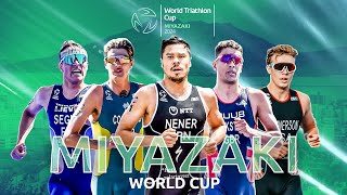 2024 World Triathlon Cup Miyazaki  MEN [upl. by Fernande]