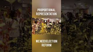 Proportional Representation A better way to count votes electionreform generalelection2024 law [upl. by Plantagenet53]