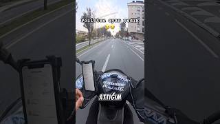 Polisten ayar yedim 😱😂 shorts keşfet motovlog kurye viral fyp tiktok trendyolgo reels [upl. by Witha]