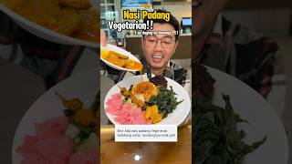 Nasi padang Vegetarian 😱😱😱 full video ada di IG ya [upl. by Eelyab849]