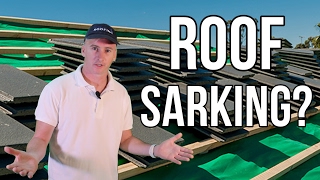 WHAT IS ROOF SARKING  Queensland Roofing [upl. by Cirde747]