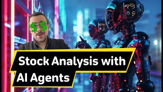 Stock Analysis with AI Agents using CrewAI 🚣 [upl. by Acinnad]