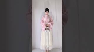 Hanfu汉服 Modern Hanfu漢服 TikTok China traditional dress Chinese Hanfu [upl. by Litnahc]