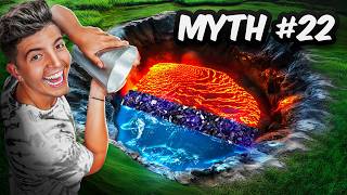 Busting Minecraft Myths In Real Life [upl. by Jdavie33]