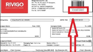 How to track Rivigo courier [upl. by Allicsirp]