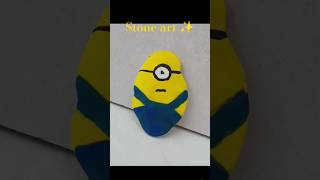 Rock painting ✨painting drawingtutorial shorts [upl. by Odraboel362]