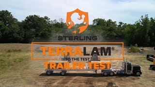 Sterling Solutions  TerraLam To The Test  Trailer Test [upl. by Asoj]