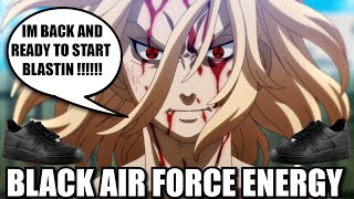 TOKYO REVENGERS  BLACK AIR FORCE ENERGY THE ANIME 2 [upl. by Citarella]