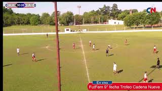 FutFem 9na Fecha 4to partido San AgustinAgustin Alvarez  1er Tiempo [upl. by Llehcam]