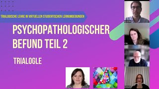 TrialogLE Fortgeschrittene Diskussion psychopathologischer Befunde [upl. by Ecneps]