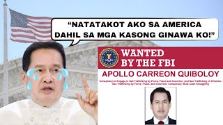 UMIIYAK SI QUIBOLOY ITO PALA ANG DAHILAN BAKIT TAKOT SIYANG HUMARAP SA KORTE SA AMERICA [upl. by Ennoira]