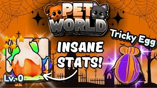 I Got The BEST Pets In The Halloween Event Pet World [upl. by Cliffes]