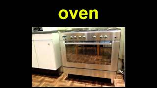 Speak English Learn English  English Vocab  Objects In The Kitchen [upl. by Doble]