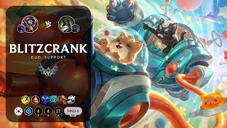 Blitzcrank Support vs Renata Glasc  KR Challenger Patch 1324 [upl. by Elrebmik]