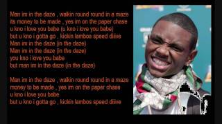 Soulja Boy Ft Jbar  Daze  Lyrics in HD Sick Version [upl. by Ffej]