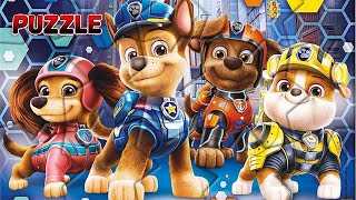 Solving jigsaw puzzle for kids PAW Patrol 15🧩 Fun Learning with Danik and Lesha [upl. by Sim]