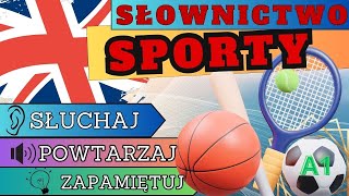 SŁOWNICTWO  SPORTY  dla POCZĄTKUJĄCYCH [upl. by Alyahc]