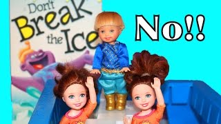 GAME Dont Break The Ice With Barbie Chelsea Toys [upl. by Kingsbury372]