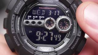 Casio GShock GD1001BDR Unboxing amp Overview  Close Ups [upl. by Odlanier]