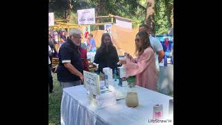 LifeStraw Community Water Booth at Dhaka Flow [upl. by Peppie]