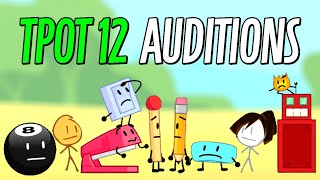 TPOT 12 Auditions [upl. by Ellerad]