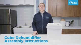 Midea Cube Dehumidifier Operation and Overview [upl. by Eartnoed]