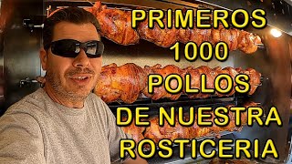 Los primeros 1000 Pollos de nuestra Rosticeria alcanzamos nuestro retorno de inversion Vblog284 [upl. by Eidnas]