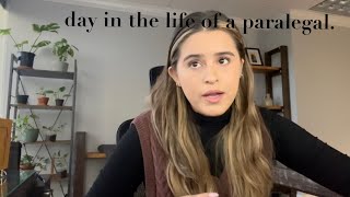 Day in the life of a Paralegal [upl. by Ttehc]