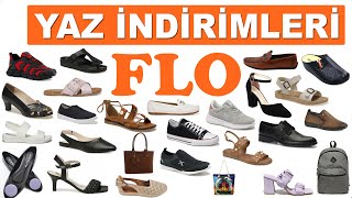 FLO YAZ İNDİRİMLERİ  KADIN ERKEK AYAKKABI MODELLERİ  FLO AYLIK İNDİRİMLER  FLO SANDALET TERLİK [upl. by Ahsiyk405]