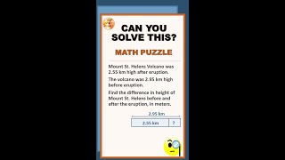 Math Puzzle with Answer  Math Puzzle  Level 5 [upl. by Siugram]