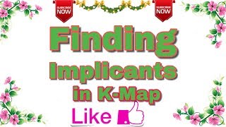 Ep 06  Digital Elect  KMap  Prime  Redundant Selective Prime Implicants  Quest and Sol [upl. by Intihw]