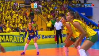 JG03  Amistoso Vôlei Feminino  BRASIL X JAPÃO [upl. by Moshe]