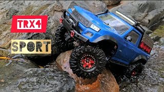 Traxxas TRX6 Mercedes Benz and TRX4 Sport Adventure Waterfall Pailin [upl. by Lu]