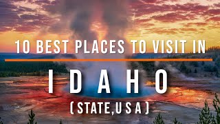 10 Best Places to Visit in Idaho USA  Travel Video  Travel Guide  SKY Travel [upl. by Querida]