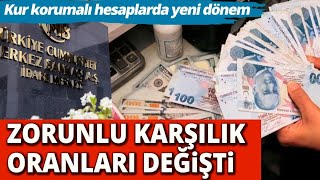 Merkez Bankası zorunlu karşılık oranlarını değiştirdi [upl. by Rennerb]