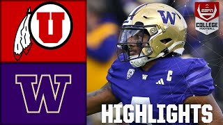 Utah Utes vs Washington Huskies  Full Game Highlights [upl. by Yoko502]