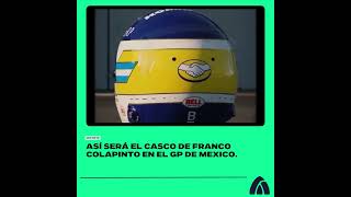 😯¡Emocionante 🇦🇷🏁Franco Colapinto piloto argentino de F1 estrenará nuevo casco shorts [upl. by Haile]