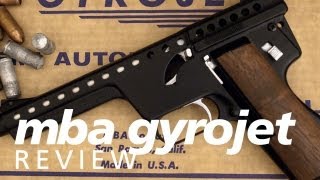 Review the MBA Gyrojet 12mm rocket pistol [upl. by Sidonia]