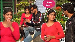 Gunga Flirting Prank On Cute Girl  Cute Funny Reaction  Prank 2024  SKP Sahil Khan 20 [upl. by Pillsbury190]